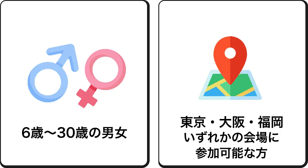 6歳〜30歳の女性